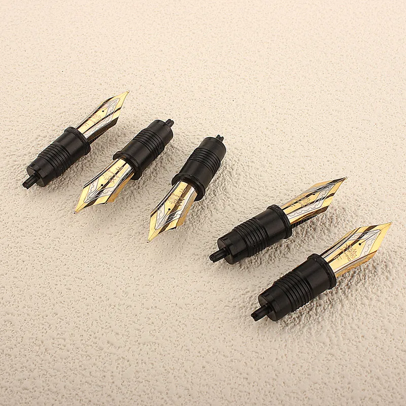 Jinhao X159 / 9019 Fountain Pen Nib #8 Replaced Nib Golden Extra Fine, Fine, Medium Nib Size