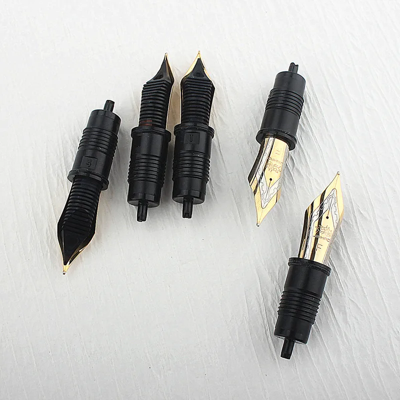 Jinhao X159 / 9019 Fountain Pen Nib #8 Replaced Nib Golden Extra Fine, Fine, Medium Nib Size