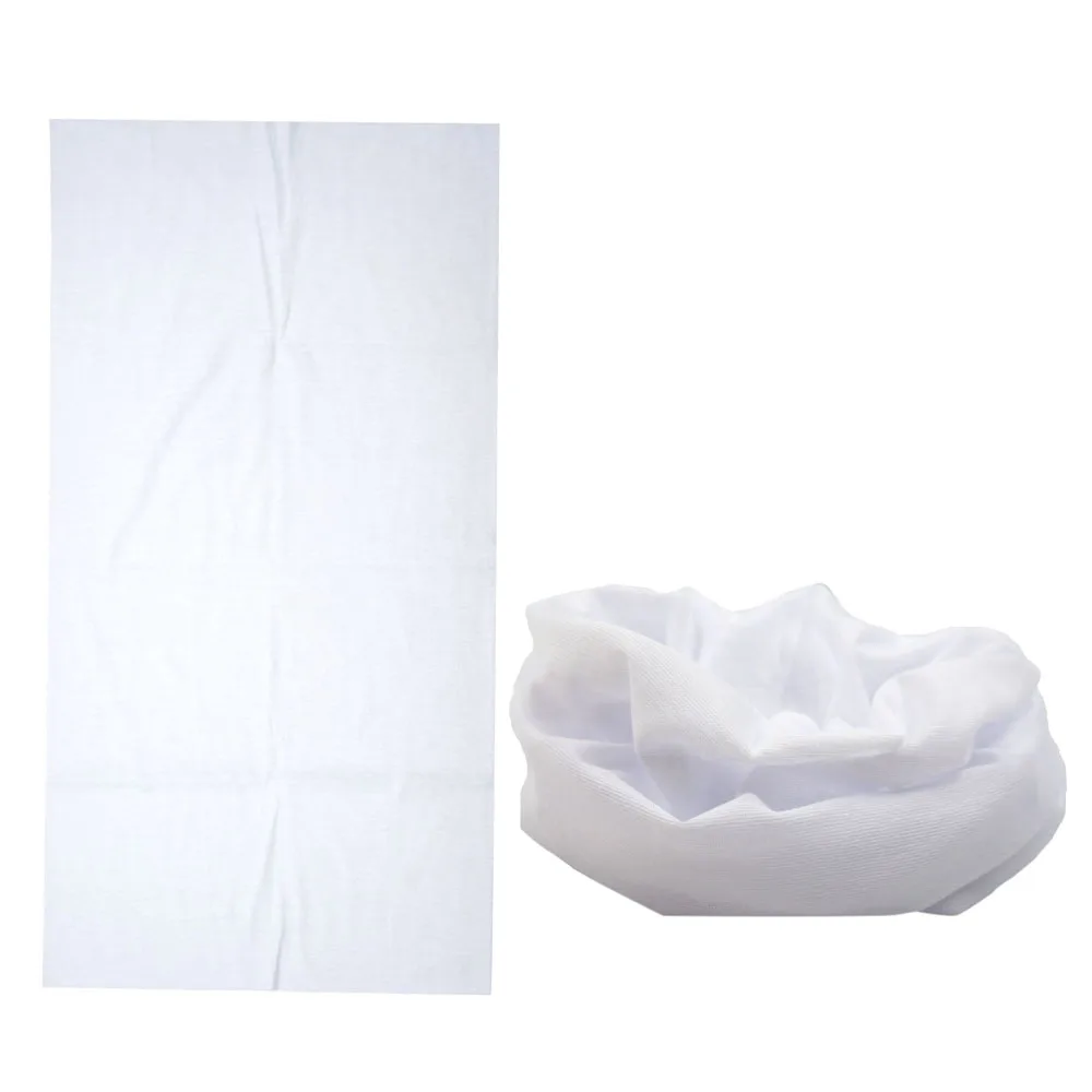 Dyeing Color Neck Gaiter Men Women Plain Bandana Multifunctional Headscarf Windproof Face Shields Seamless Tube Snood Warmer