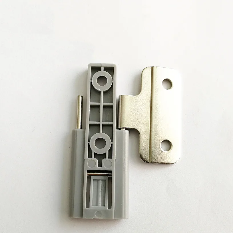 4PCS Cupboard Folding Door Wardrobe Built-in Hinge Accordion Folding Wardrobe Door Wardrobe Systems Tracked Plastic Hinge