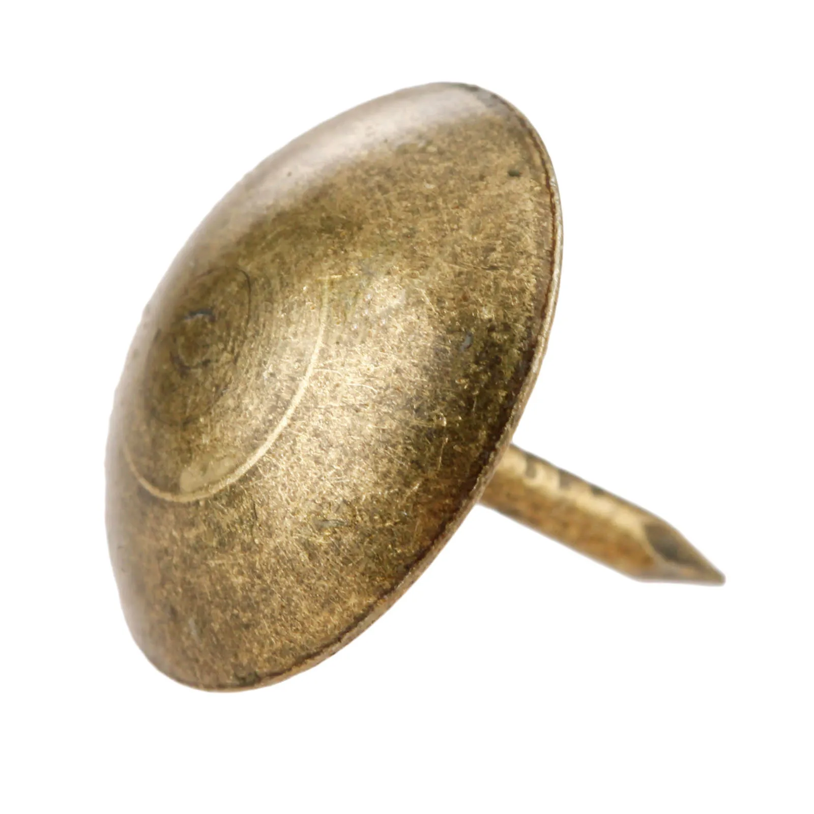 100Pcs 9x9mm Antique Brass Upholstery Nail Doornail Hardware Jewelry Gift Wine Case Box Sofa Decorative Tack Stud Pushpin