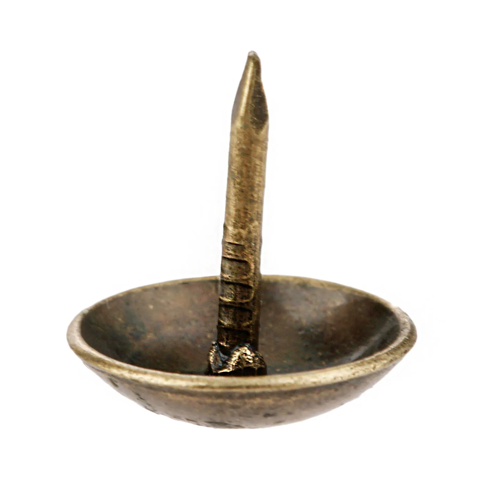 100Pcs 9x9mm Antique Brass Upholstery Nail Doornail Hardware Jewelry Gift Wine Case Box Sofa Decorative Tack Stud Pushpin
