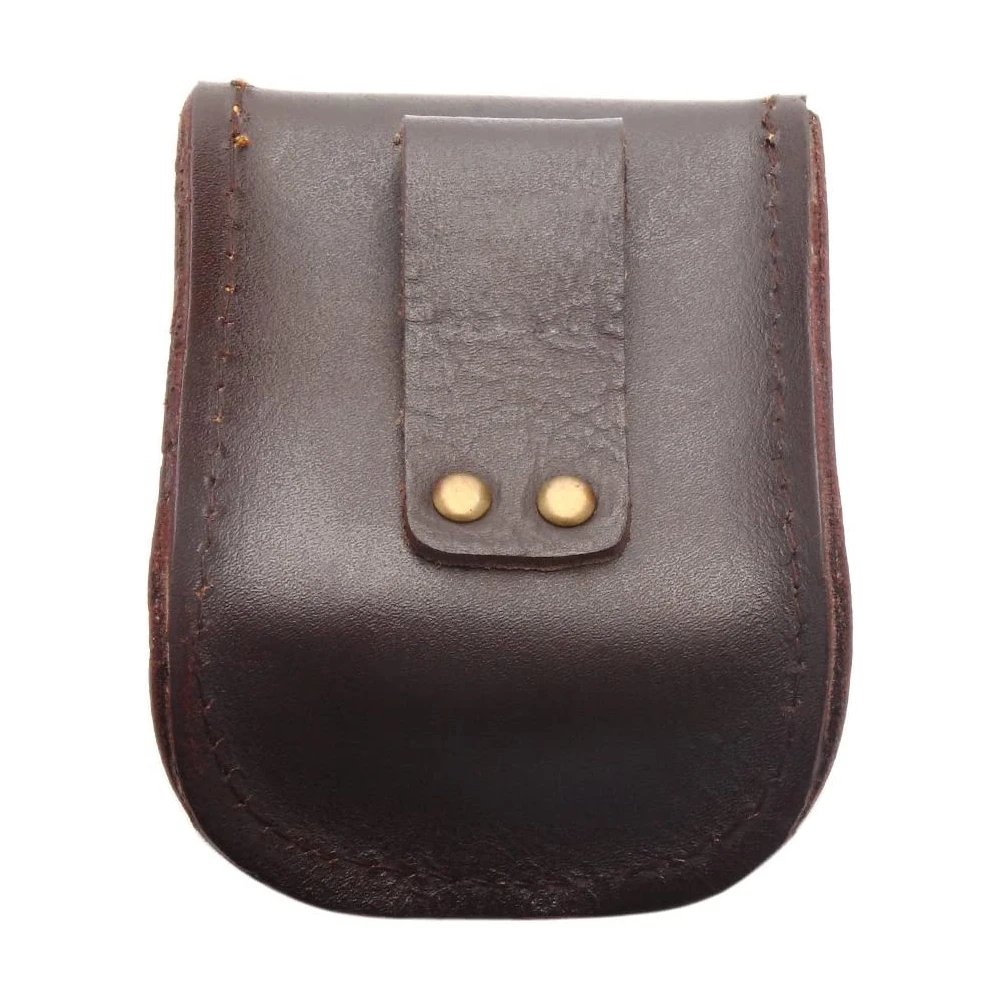 GUGULUZA Leather Slingshot Bag Ammo Pouch Slingshot Steel Balls Waist Bag Storage Bag Case for Outdoor Catapult Steel Ball Games