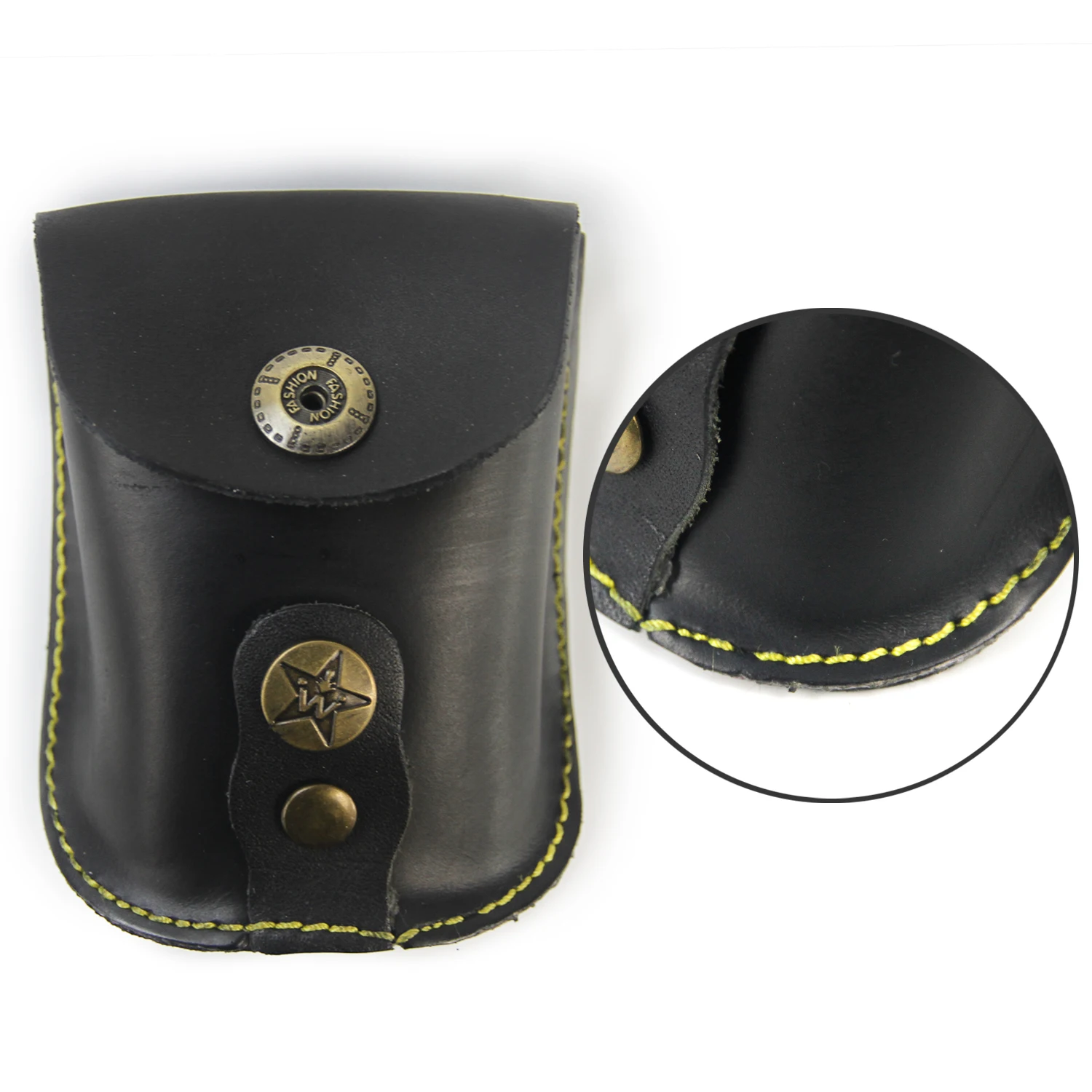 GUGULUZA Leather Slingshot Bag Ammo Pouch Slingshot Steel Balls Waist Bag Storage Bag Case for Outdoor Catapult Steel Ball Games
