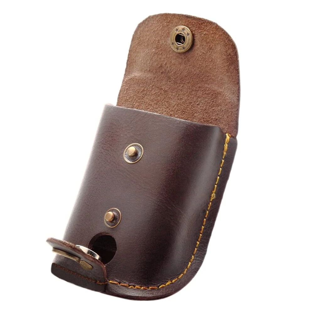 GUGULUZA Leather Slingshot Bag Ammo Pouch Slingshot Steel Balls Waist Bag Storage Bag Case for Outdoor Catapult Steel Ball Games