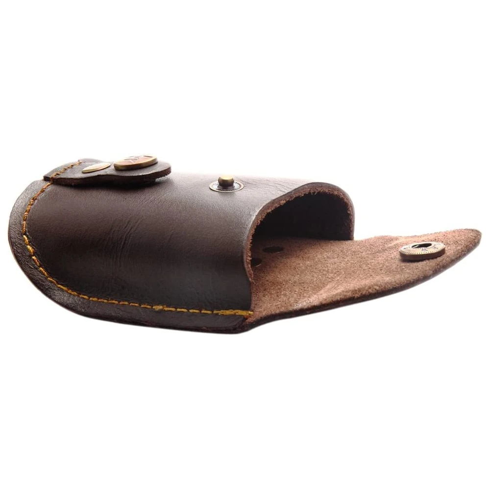 GUGULUZA Leather Slingshot Bag Ammo Pouch Slingshot Steel Balls Waist Bag Storage Bag Case for Outdoor Catapult Steel Ball Games