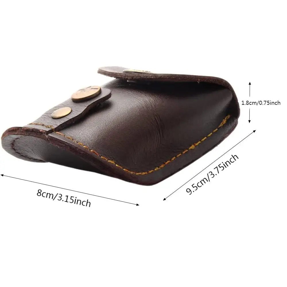 GUGULUZA Leather Slingshot Bag Ammo Pouch Slingshot Steel Balls Waist Bag Storage Bag Case for Outdoor Catapult Steel Ball Games