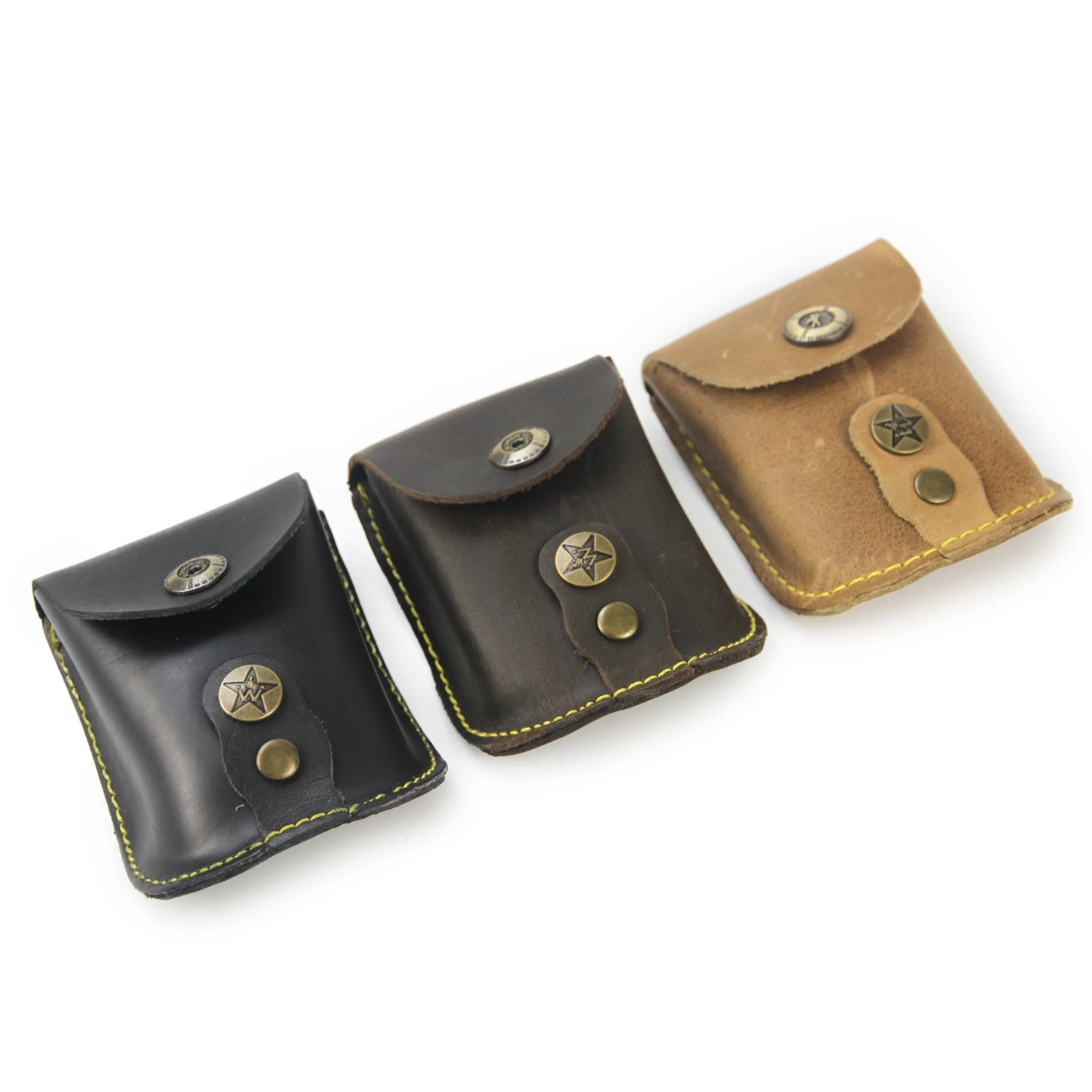 GUGULUZA Leather Slingshot Bag Ammo Pouch Slingshot Steel Balls Waist Bag Storage Bag Case for Outdoor Catapult Steel Ball Games