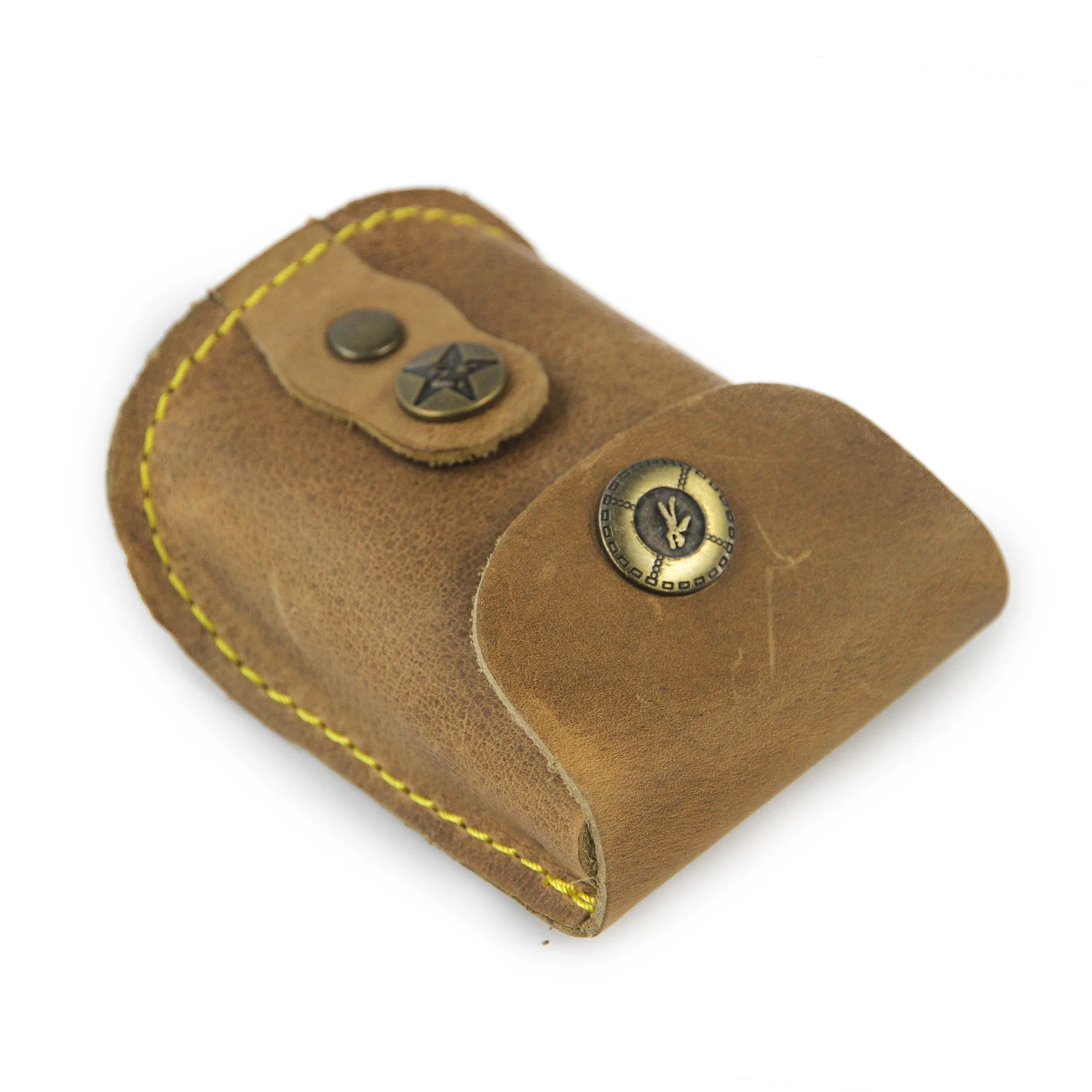 GUGULUZA Leather Slingshot Bag Ammo Pouch Slingshot Steel Balls Waist Bag Storage Bag Case for Outdoor Catapult Steel Ball Games