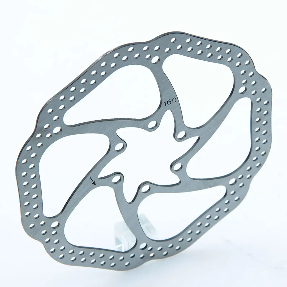 New 6inch 160 Hydraulic Brake Disc Electric Scooter Steel Rotor Zoom Accessories for MTB Bike Mountain Road Bicycle Cycling Pads