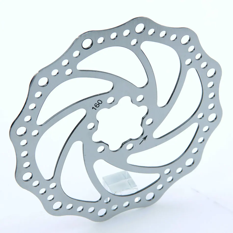New 6inch 160 Hydraulic Brake Disc Electric Scooter Steel Rotor Zoom Accessories for MTB Bike Mountain Road Bicycle Cycling Pads