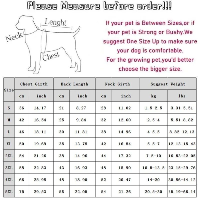 Dog Waterproof Jacket Pet Vest Dog Clothes for Large Dogs Winter Dog Warm Coat Puppy Sweatshirt Chihuahua French Bulldog Costume