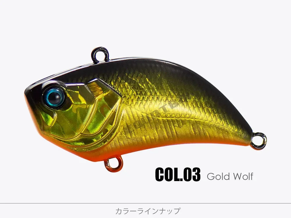 COUNTBASS 55mm 13.5g Vibraiton Rattling Hard Body Fishing Baits Vibe Lure Lipless Crankbait Angler's Fishing Lure