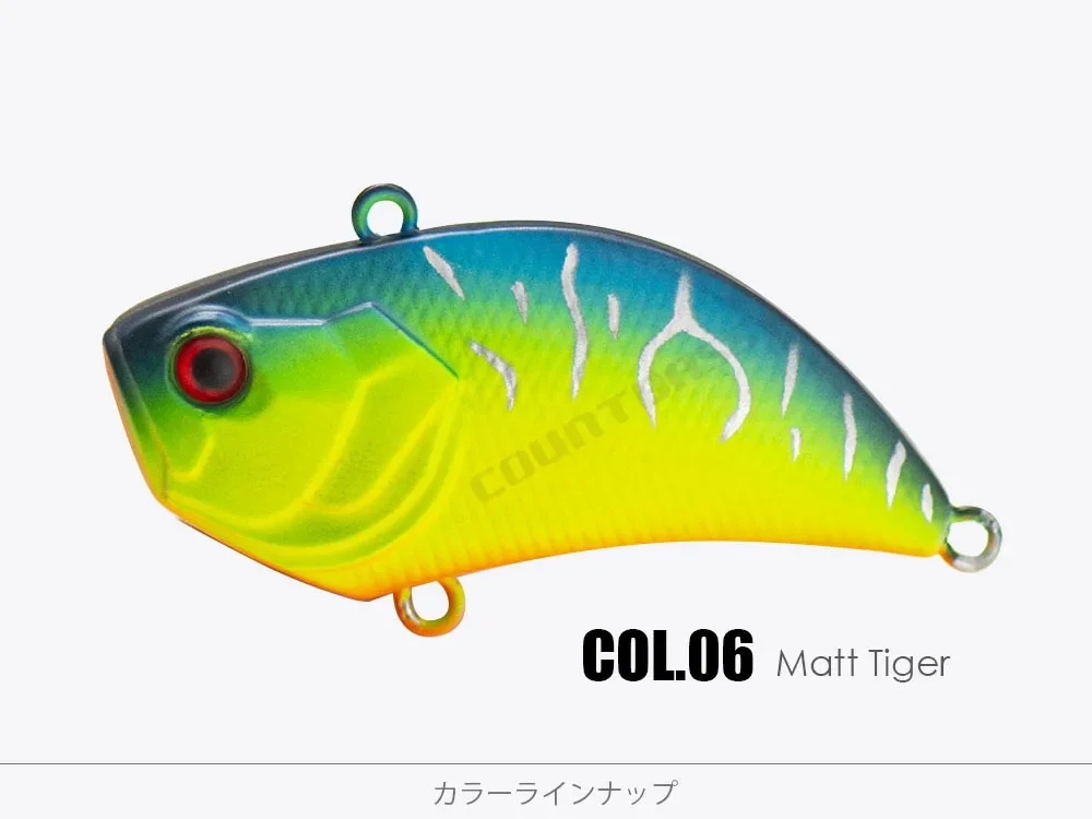 COUNTBASS 55mm 13.5g Vibraiton Rattling Hard Body Fishing Baits Vibe Lure Lipless Crankbait Angler's Fishing Lure