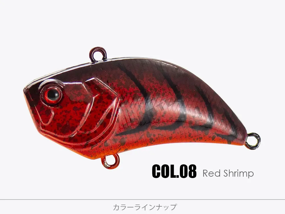 COUNTBASS 55mm 13.5g Vibraiton Rattling Hard Body Fishing Baits Vibe Lure Lipless Crankbait Angler's Fishing Lure