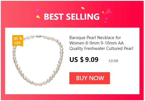 HENGSHENG Long Chain Necklace For Women Freshwater Natural Baroque Pearls Necklace 4-6mm Rice Shape Beads Vintage Sweater Chain