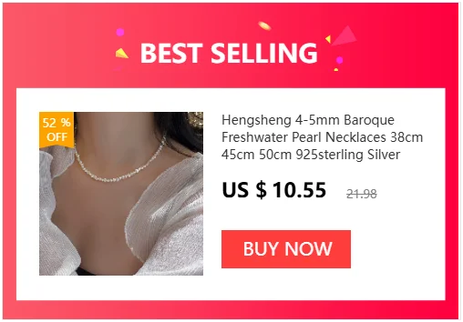 HENGSHENG Long Chain Necklace For Women Freshwater Natural Baroque Pearls Necklace 4-6mm Rice Shape Beads Vintage Sweater Chain