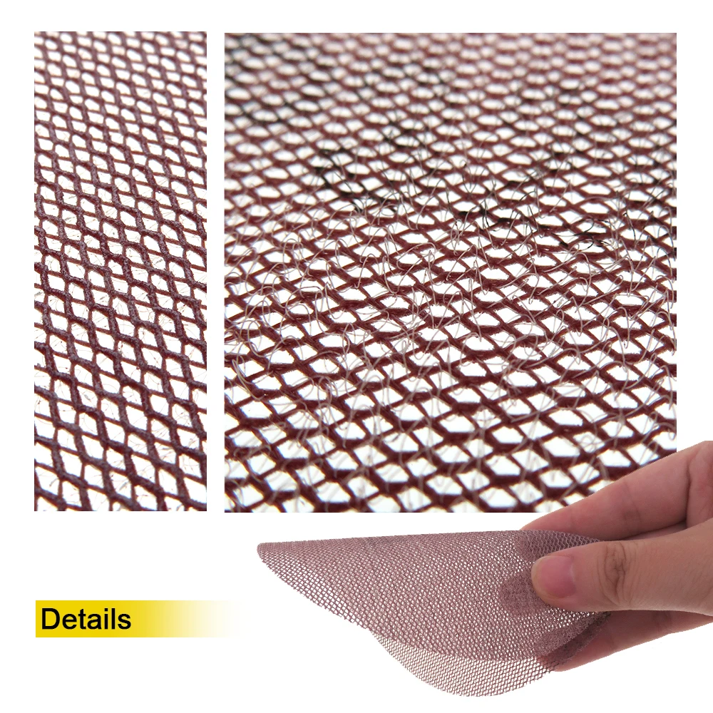5 Inch Mesh Sanding Disc 125mm Sandpaper 80-600 Grit Hook Loop Dust-Free Anti-Blocking for Car Paint Metal Finishing Polishing