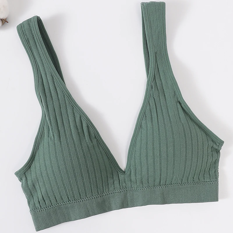 Seamless Bras For Women Sports Deep V Bra Tops Female Non-wire Brassiere Women Underwear Backless Sexy Lingerie Soft Intimates
