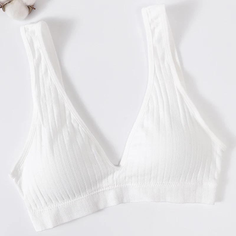 Seamless Bras For Women Sports Deep V Bra Tops Female Non-wire Brassiere Women Underwear Backless Sexy Lingerie Soft Intimates