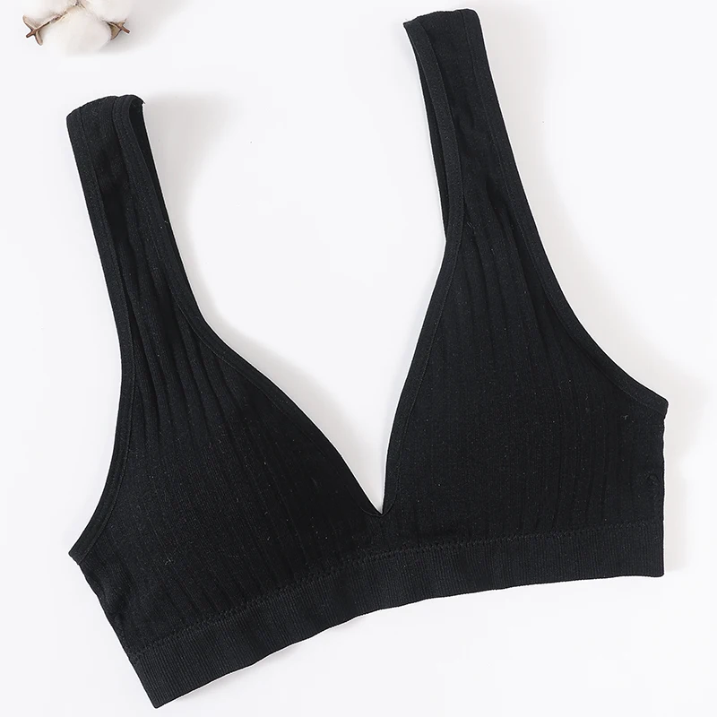 Seamless Bras For Women Sports Deep V Bra Tops Female Non-wire Brassiere Women Underwear Backless Sexy Lingerie Soft Intimates