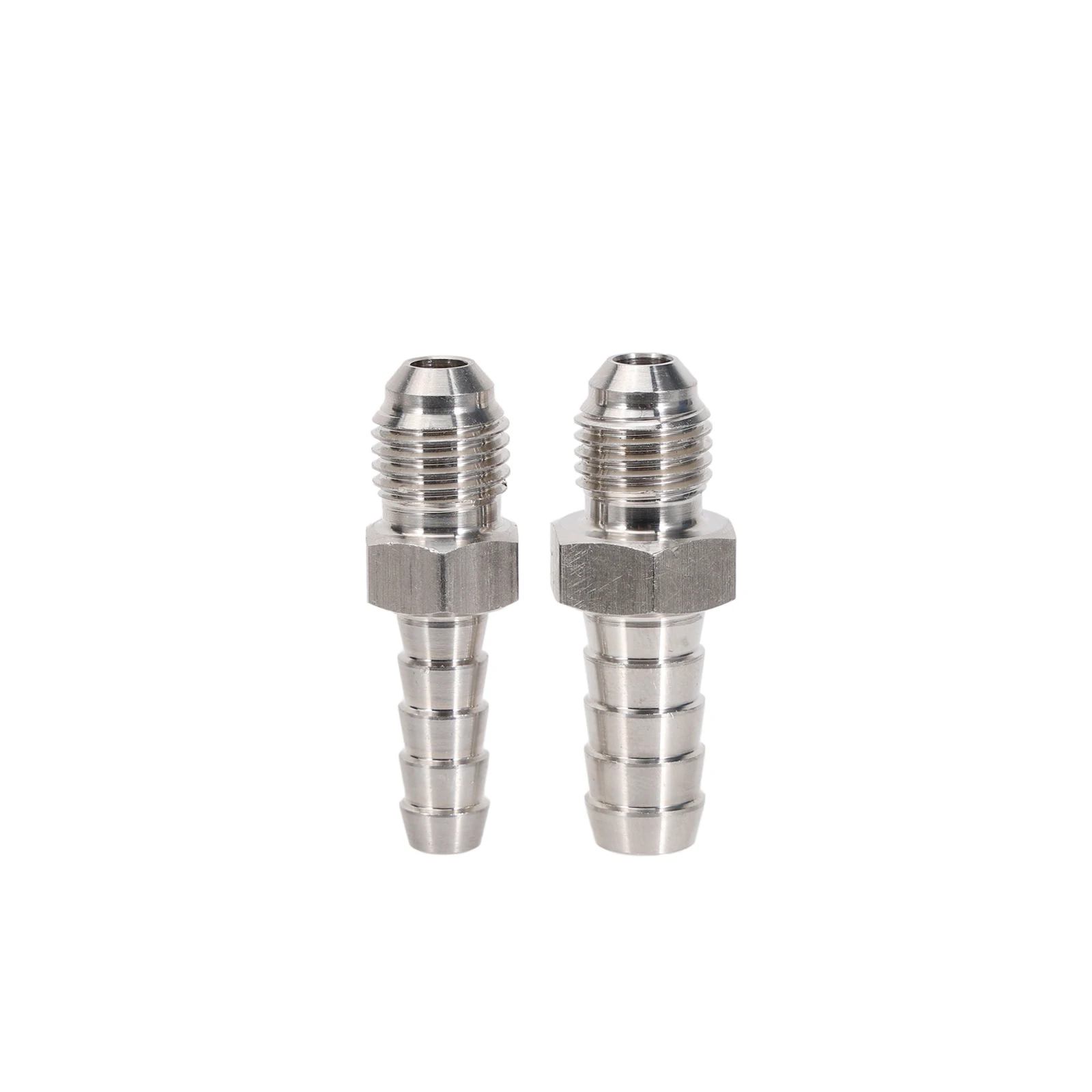 6mm/9.5mm Hose Barb x 1/4" MFL Male Flare Adapter Homebrew Beer Kegging Fitting 304 Stainless Steel Brewer Hardware