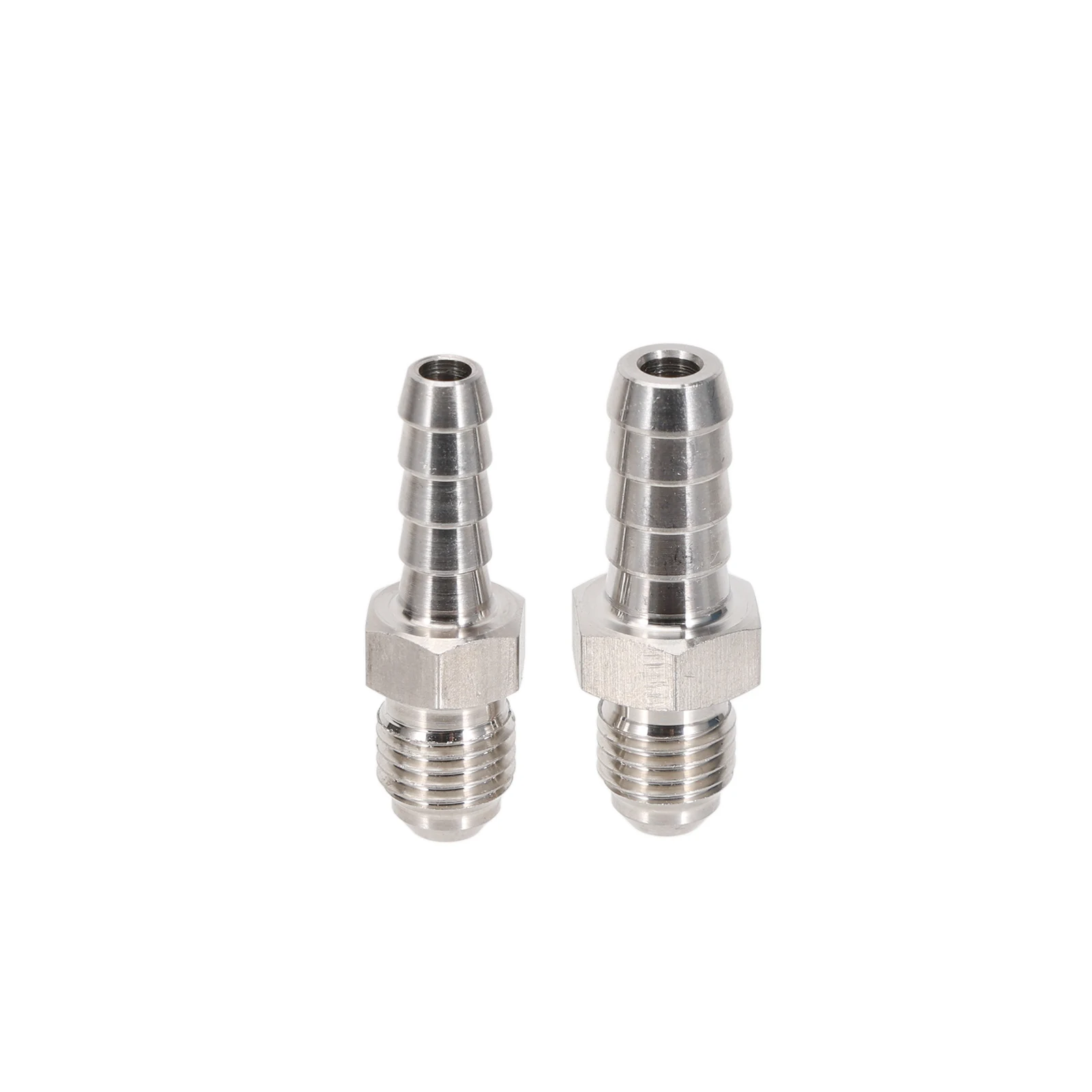 6mm/9.5mm Hose Barb x 1/4" MFL Male Flare Adapter Homebrew Beer Kegging Fitting 304 Stainless Steel Brewer Hardware