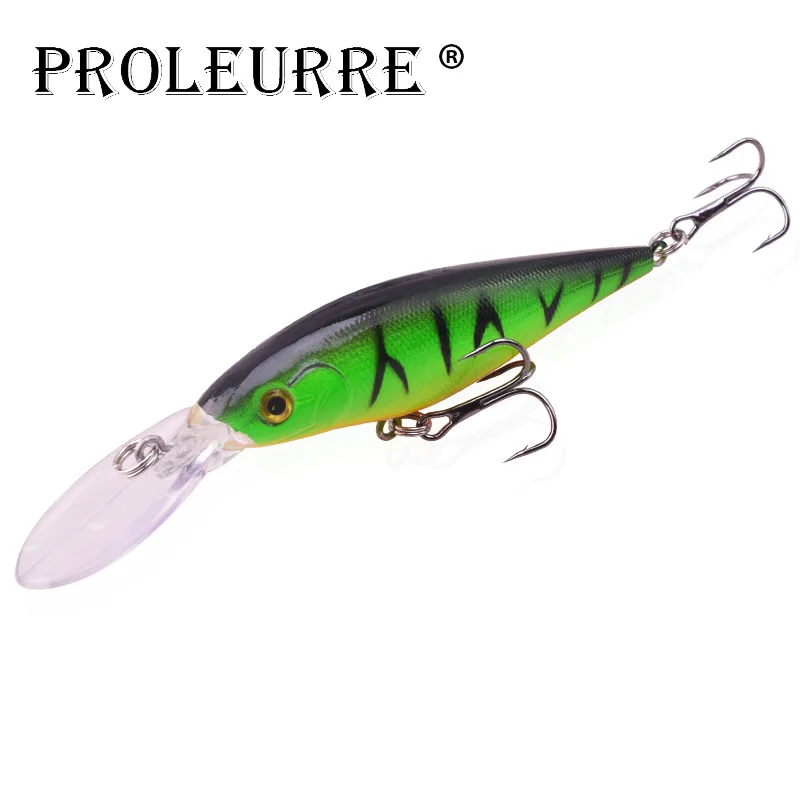 1Pcs Minnow Fishing Lures 110mm 10.5g Floating Diving Wobbler Swimbait Artificial Hard Bait Crankbaits Bass Pike Fishing Tackle