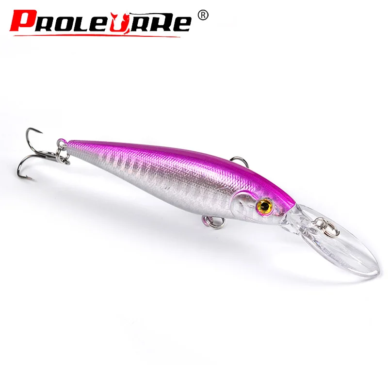 1Pcs Minnow Fishing Lures 110mm 10.5g Floating Diving Wobbler Swimbait Artificial Hard Bait Crankbaits Bass Pike Fishing Tackle
