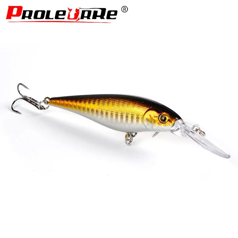 1Pcs Minnow Fishing Lures 110mm 10.5g Floating Diving Wobbler Swimbait Artificial Hard Bait Crankbaits Bass Pike Fishing Tackle