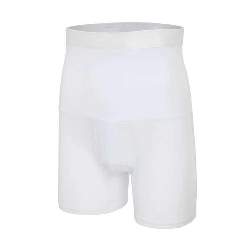 Men Tummy Control Shorts High Waist Slimming Underwear Body Shaper Invisable Belly Girdle Boxer Briefs Abdomen Control Panties