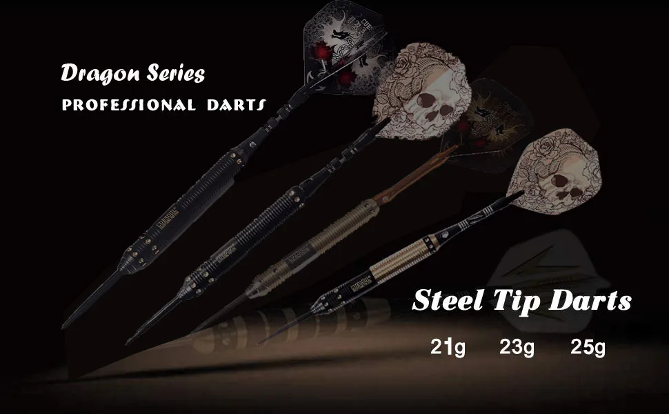 CUESOUL Dragon Series 25g Steel Tip Darts
