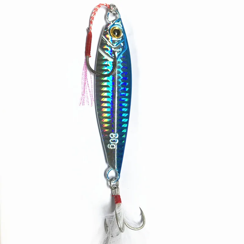 Ufishing Slow Fishing Jig Bait 1Pcs/Lot 20g 30g 40g 60g Sea Bass VIB Shore Casting Jigging Lure