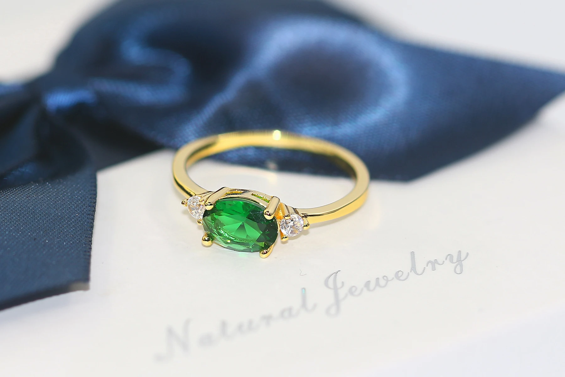 Wedding Engagement Dating Rings For Women Female Opal Gold Color Dainty Ring With Stone Fashion Y2k Jewelry Gift Wholesale R865