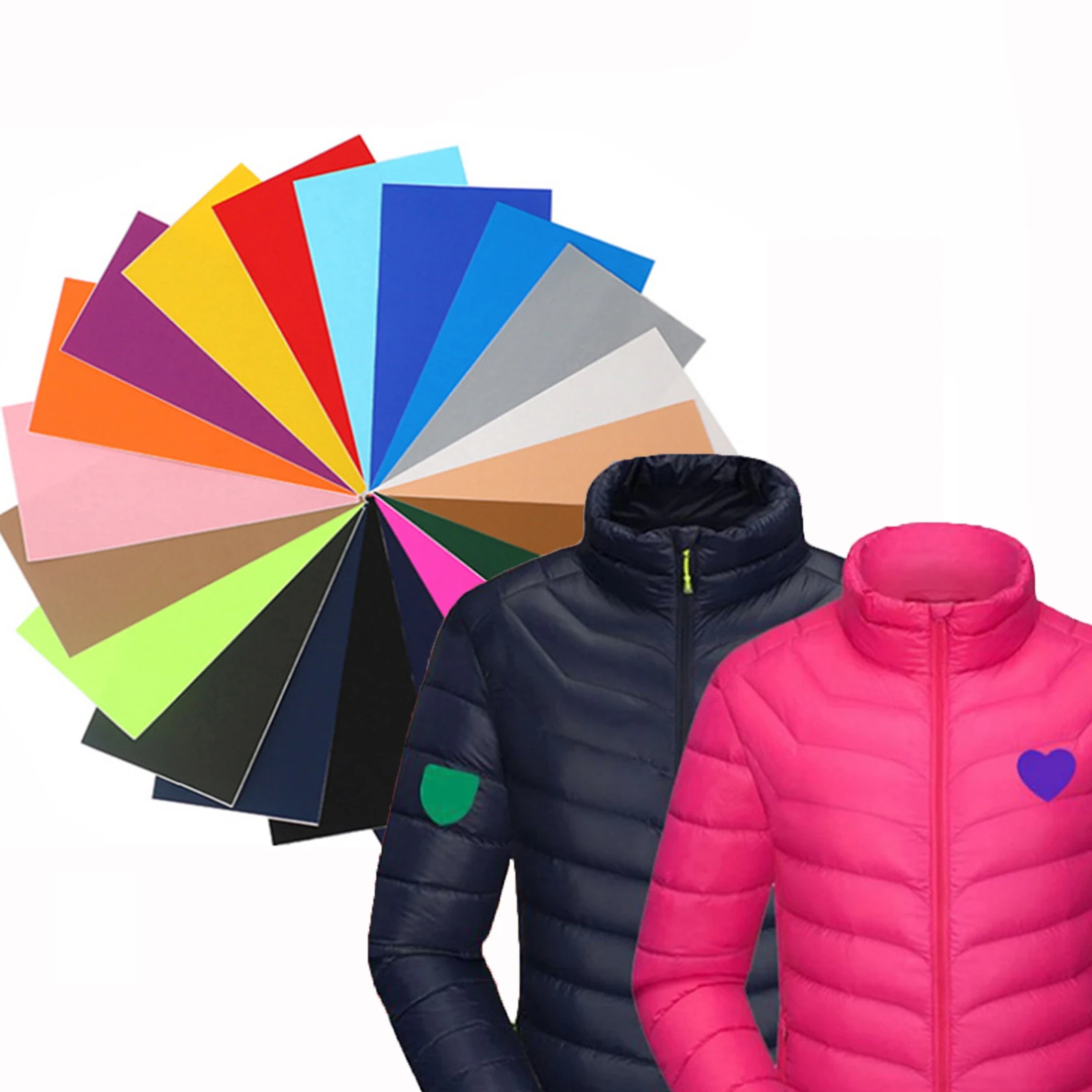 Nylon Repair Patches Self-adhesive Waterproof Repair Patches Washablefor Clothing Down Jacket Repair Holes Tearing 4 X 8inchs