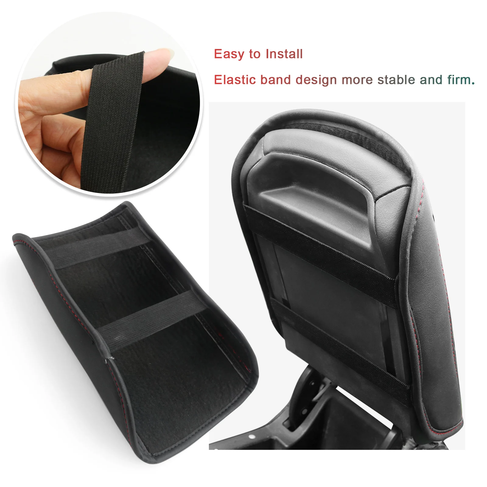 LFOTPP Car Armrest Box Cover for Seat Leon MK4 / Cupra Formentor Central Control Armrest Pad Auto Cupra Formentor Accessories