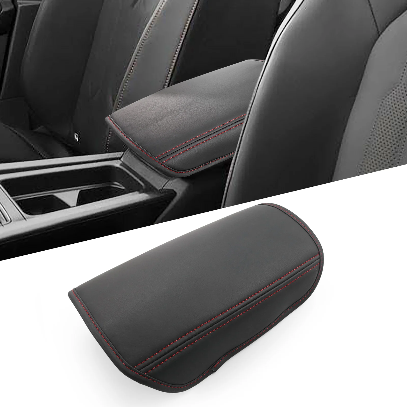 LFOTPP Car Armrest Box Cover for Seat Leon MK4 / Cupra Formentor Central Control Armrest Pad Auto Cupra Formentor Accessories