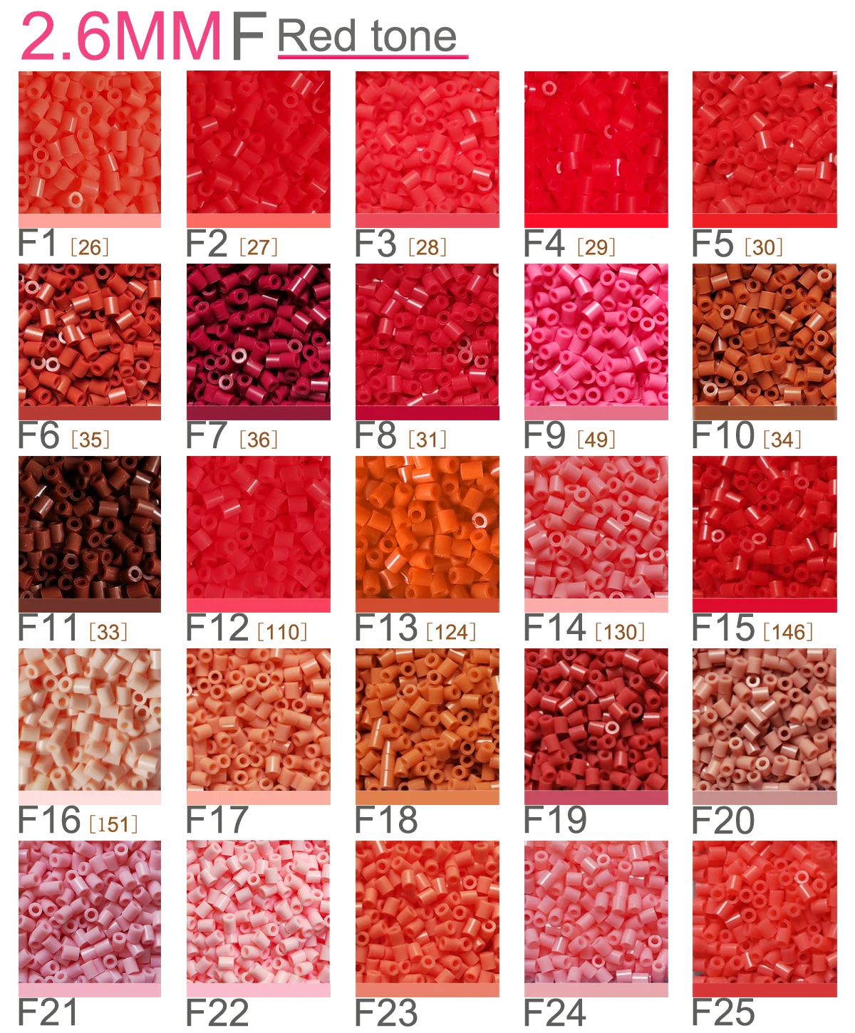 2.6mm Mini Beads 1000PCS 230colors Fuse Beads Gift Hama Beads Diy Puzzles Iron Beads High Quality