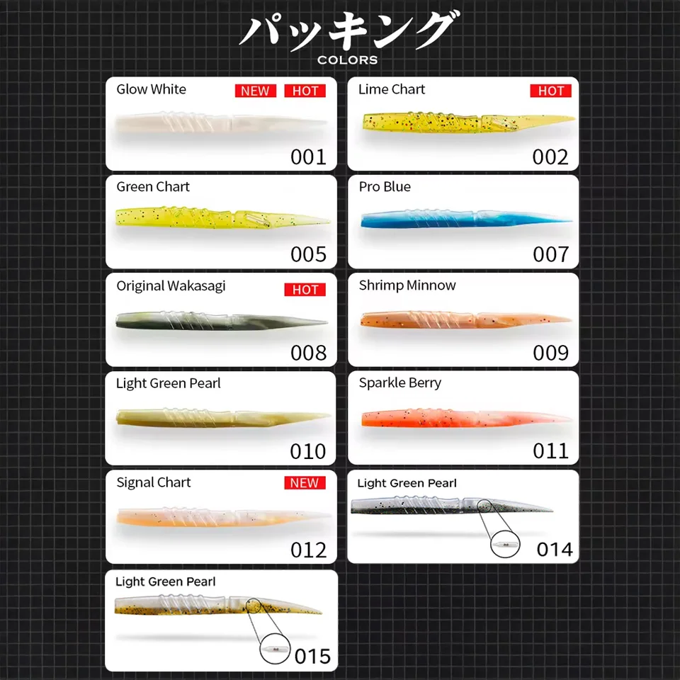 Hunthouse Official Store Soft Lure Fishing Silicone Bait 6pcs/110mm/5.3g 4pcs/150mm/14g With Rattles Pike Leurre Souple Fish