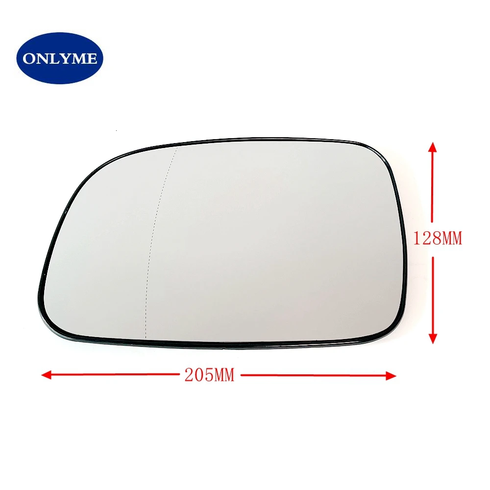 Car Heated Wide Angle Mirror Glass For JEEP GRAND CHEROKEE 1999 2000 2001 2002 2003 2004