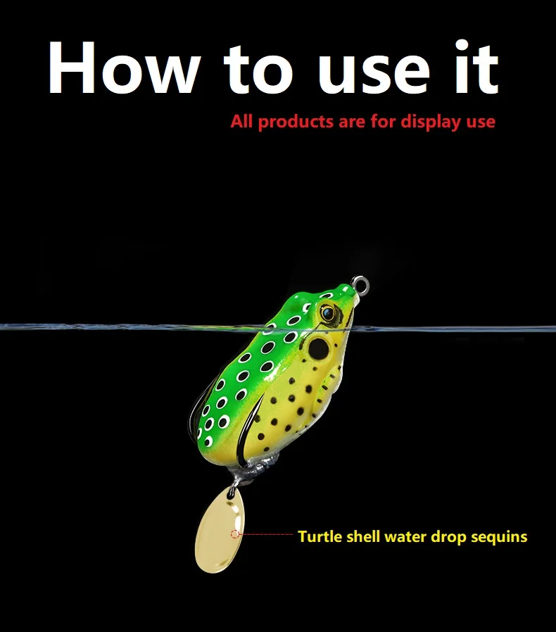 5-10pcs/lot Water drop noise piece DIY Minnow VIB Popper Bearded man Fishing Lure Willow Blades Sequin Noise Spoon Spinner