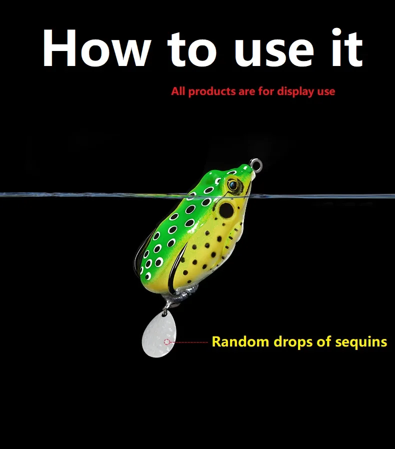 5-10pcs/lot Water drop noise piece DIY Minnow VIB Popper Bearded man Fishing Lure Willow Blades Sequin Noise Spoon Spinner