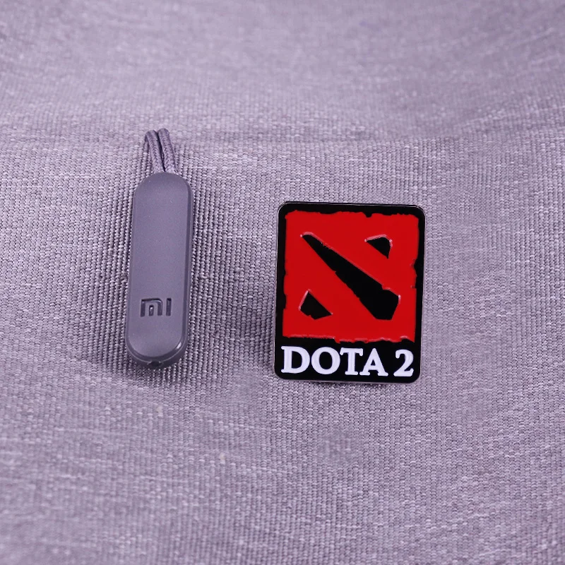 DOTA 2 game logo brooch game lovers accessories show your love for Dota 2