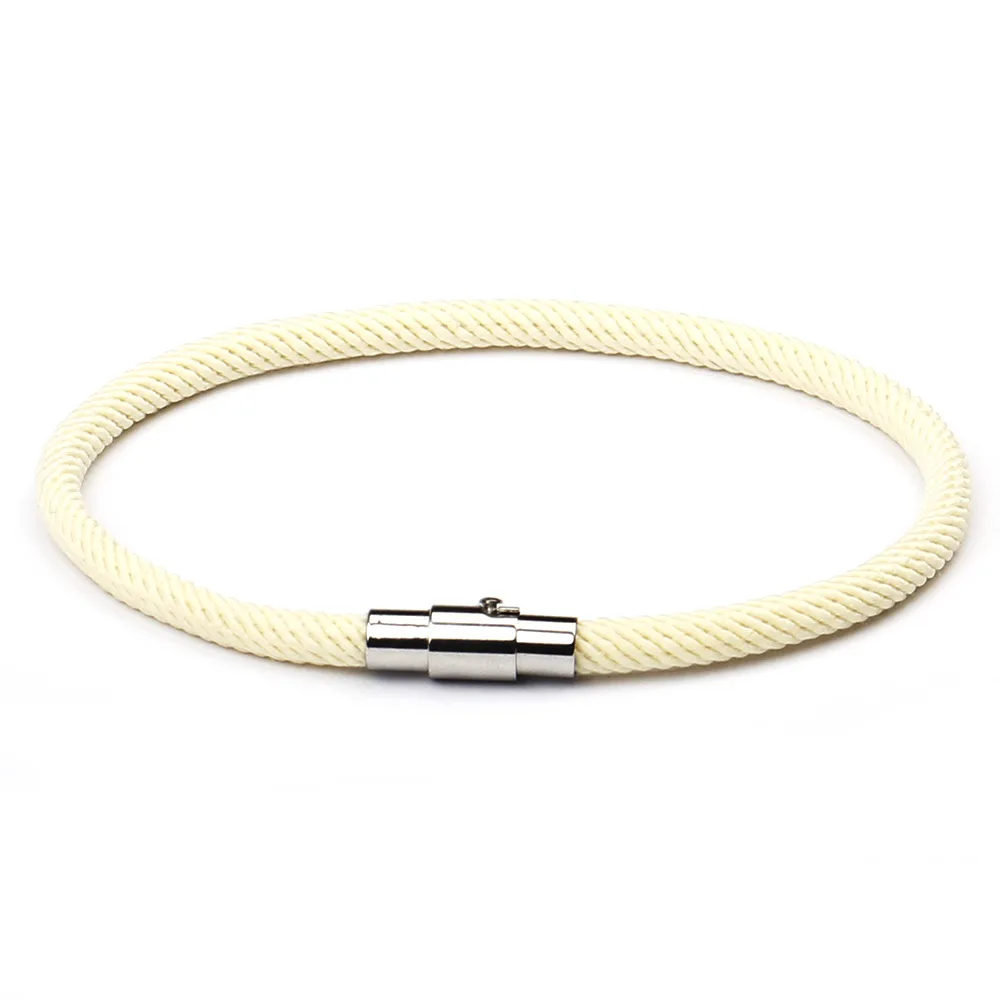 VOQ New Magnetic Clasp Bracelet Bangle Lucky Red String Bracelets for Couple Valentine's Day Romantic Jewelry Gift Wholesale