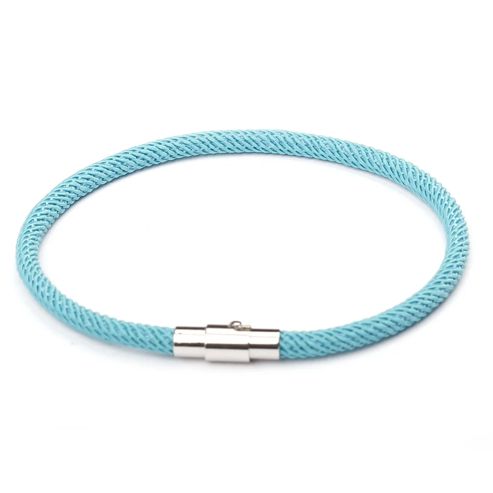 VOQ New Magnetic Clasp Bracelet Bangle Lucky Red String Bracelets for Couple Valentine's Day Romantic Jewelry Gift Wholesale
