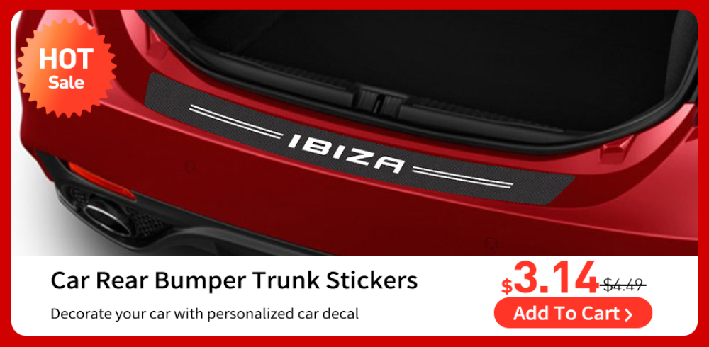 For Seat Leon mk1 Altea Ateca Arona Cordoba Ibiza Toledo Alhambra Tarraco Arosa Exeo Mii Auto Exterior PVC Decorative Stickers