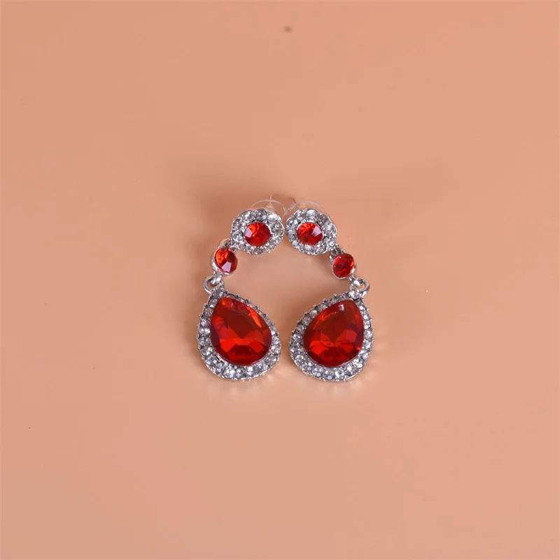 New Crystal Long Hanging Earrings for Women Water Drop Personality Luxury Drop Earrings Wedding Ear Jewelry Bijoux Femme Luxe