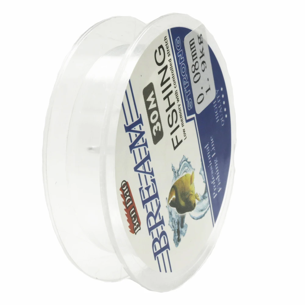 30m Ultra-fine Soft Fluorocarbon Coating Japanese Nylon Fishing Line Winter Ice Fishing Line High-quality Fishing Equipment