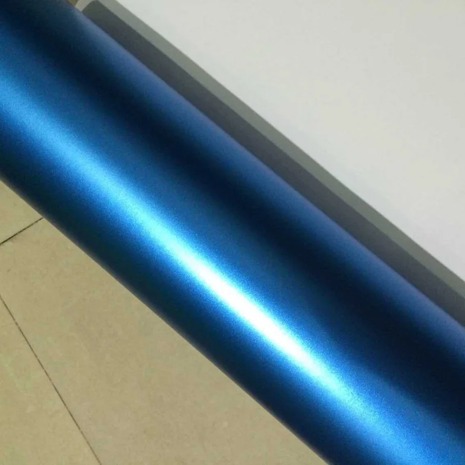10/20/30/40/50cm*152cm Coffee Chrome Matte Metallic Bronze Car Vinyl Wrap Film With Air Channels Metallic Car Film Wrap Sticker