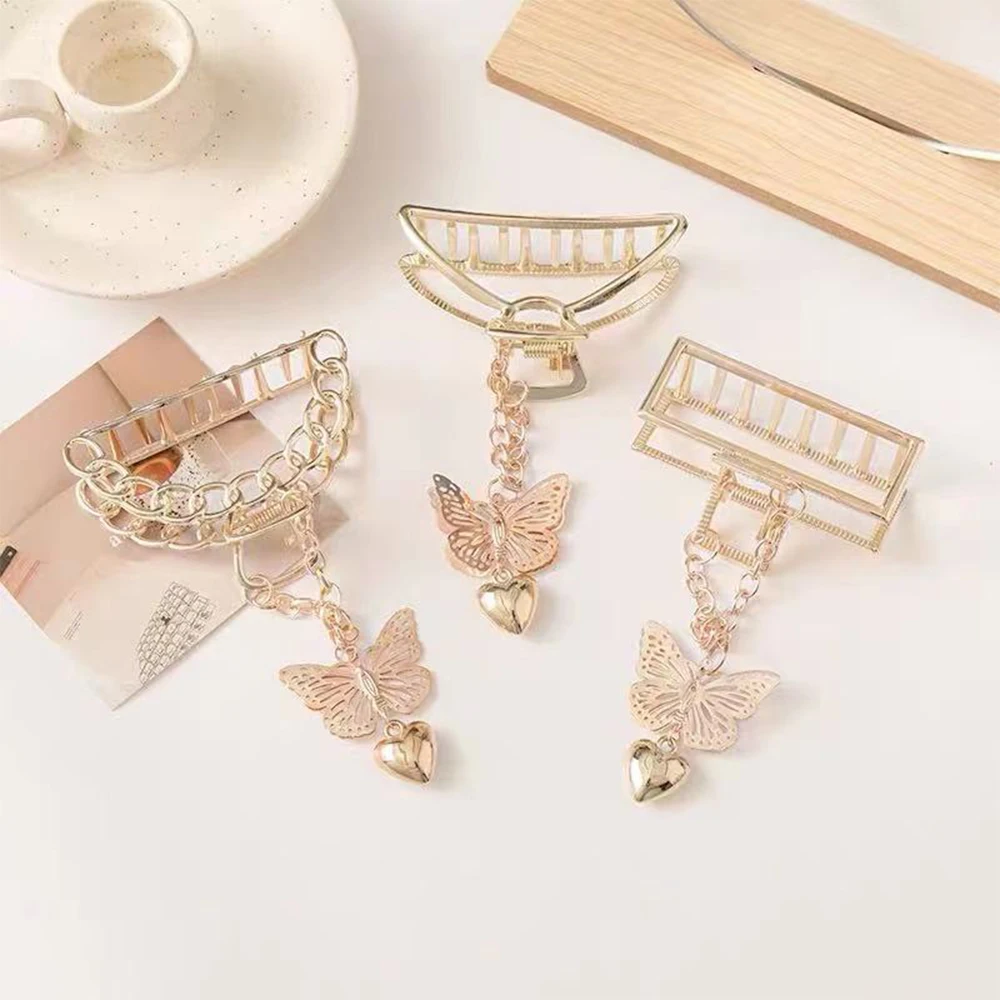 30/100Pcs/Lot Iron Hollow Butterfly Shape Pendant Charms Earrings Connector For DIY Jewelry Necklace Making Accessories